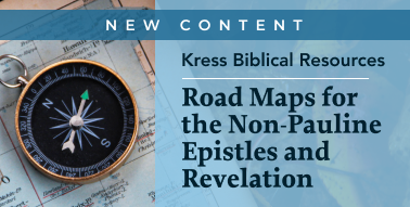 Image 30: Kress Biblical Resources' Road Maps for the Non-Pauline Epistles and Revelation 