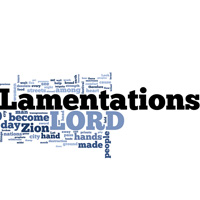 Lamentations - Word Cloud
