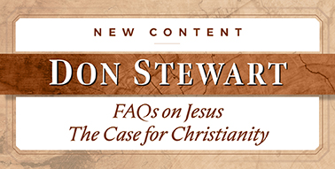Image 33: Jesus FAQS and The Case for Christianity from Don Stewart