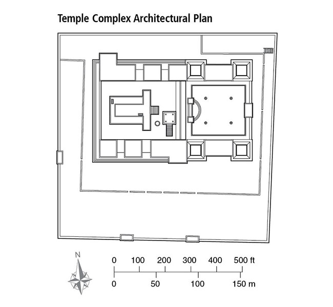 Herod’s Temple Complex Architectural Plan - ESV Global Study Bible Image