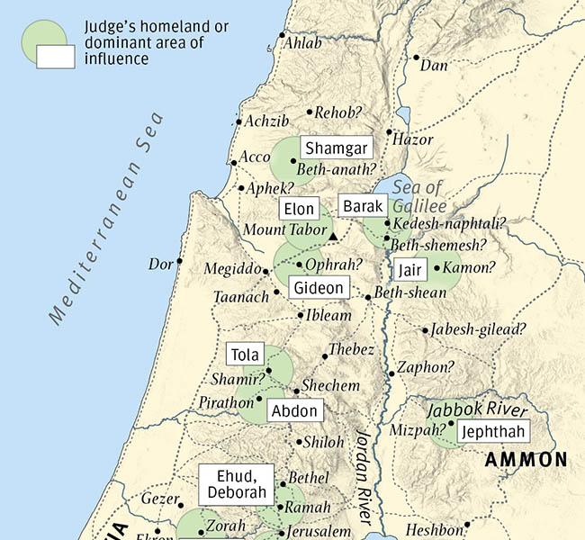 The Judges of Israel - ESV Global Study Bible Image