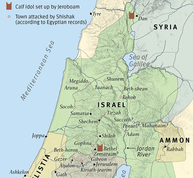 The Kingdom Divides - ESV Global Study Bible Image