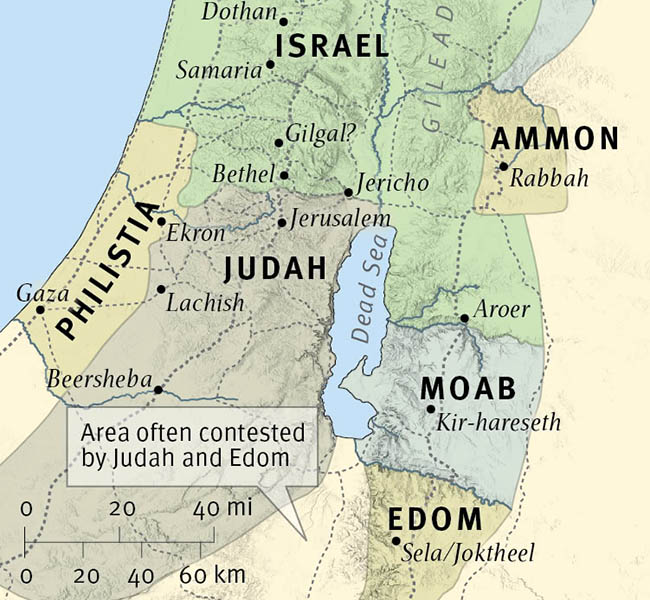 Israel and Judah in 2 Kings - ESV Global Study Bible Image