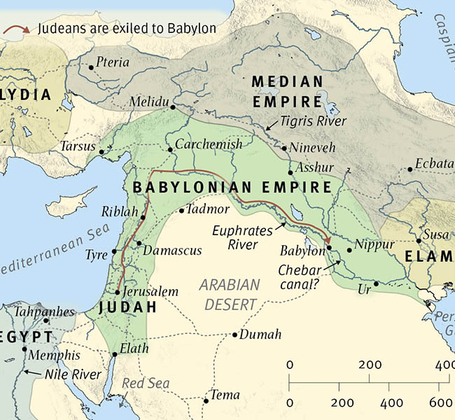 Exile to Babylon in 2 Kings - ESV Global Study Bible Image