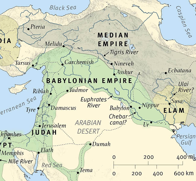 The Setting of Daniel: The Babylonian Empire - ESV Global Study Bible Image