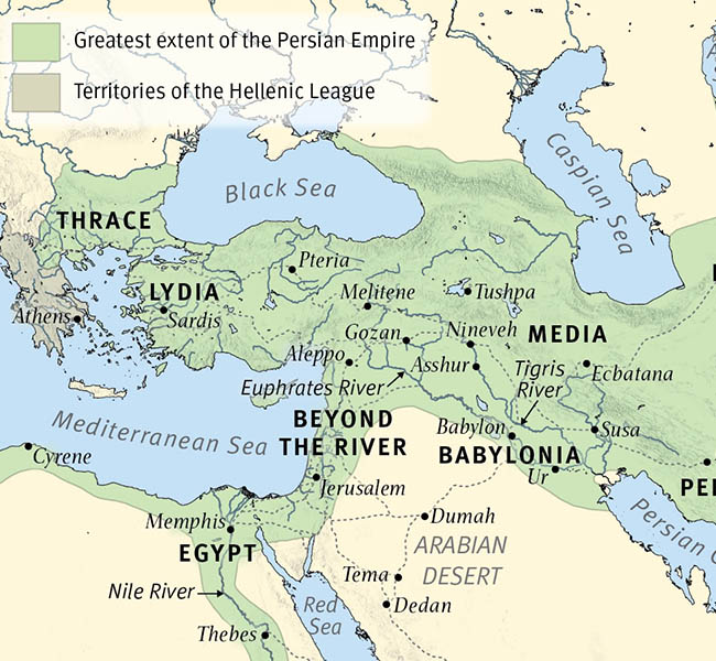 The Empires of Daniel's Visions: The Persians - ESV Global Study Bible ...