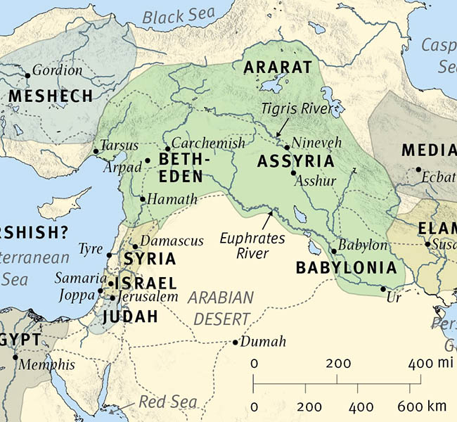 The Setting of Jonah - ESV Global Study Bible Image