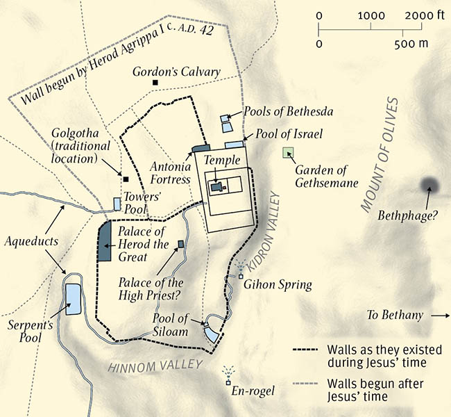 Jerusalem at the Time of Jesus - ESV Global Study Bible Image