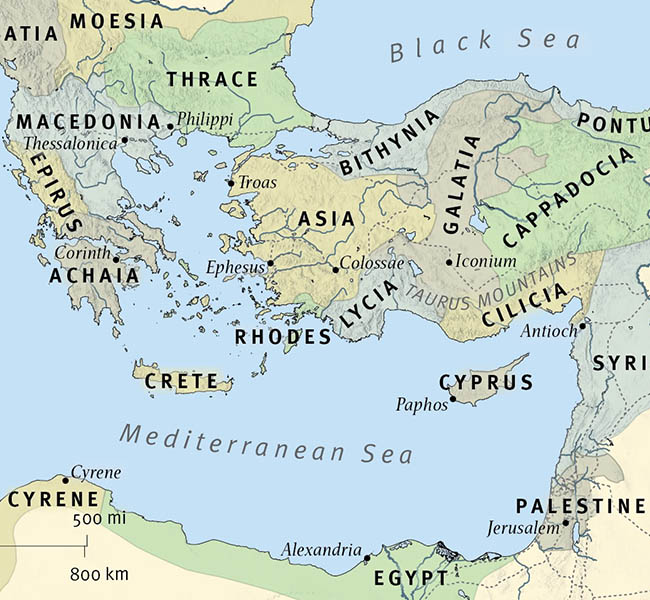 The Setting of James - ESV Global Study Bible Image