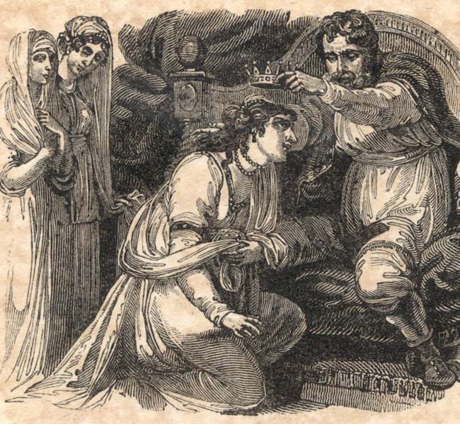 Ahasuerus Crowning Esther - Esther Image