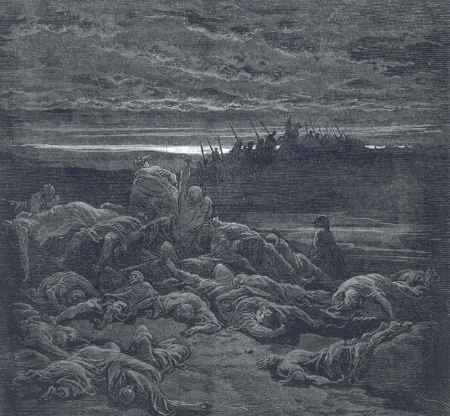 Death of the Sons of Jerubbaal - Judges Image