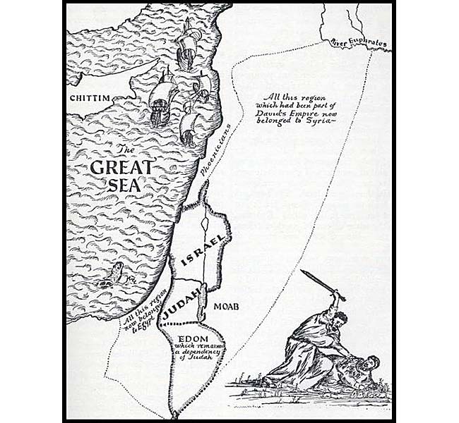 the-hebrew-empire-crumbles-the-graphic-bible-image