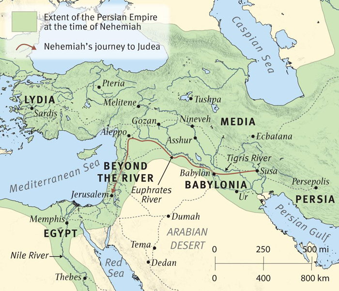 The Persian Empire at the Time of Nehemiah