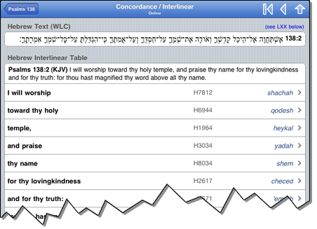 Interliner/Concordance