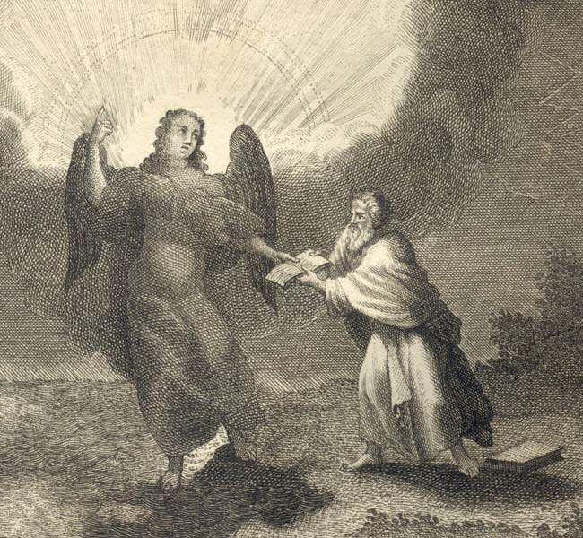 John Sees a Mighty Angel - Revelation Image