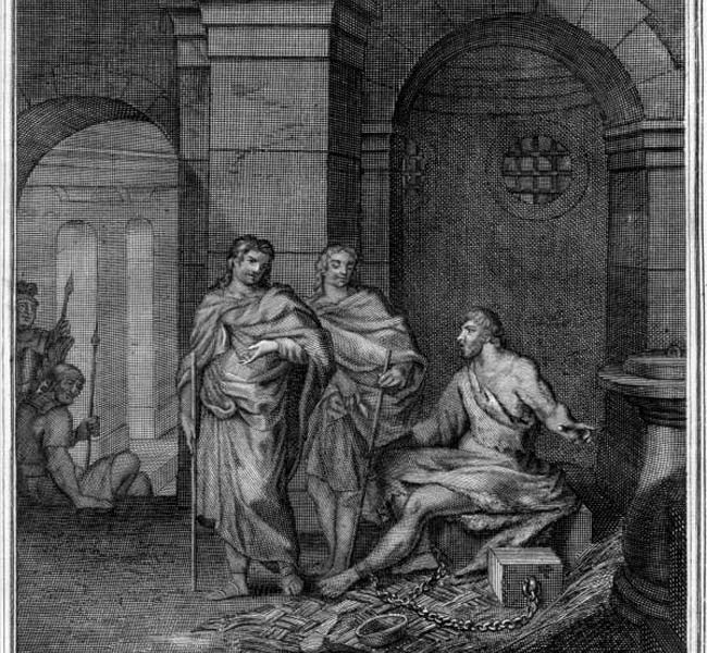 John The Baptist Asks (engraving) - Classic Blb Images Image